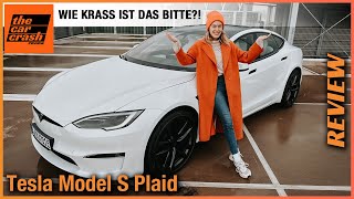 tesla model s plaid (2023) das krasseste elektroauto ever?! fahrbericht | review | test | launch
