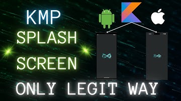 Kotlin Multiplatform (android/iOS) Splash Screen (Only Legit Way)