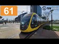 🚊 U-OV Tramlijn 61 Cabinerit Utrecht Centraal - IJsselstein-Zuid v.v. | Nieuwe CAF Urbos 100 2021