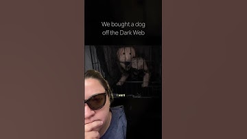 We bought a dog off the dark web #scary #darkweb
