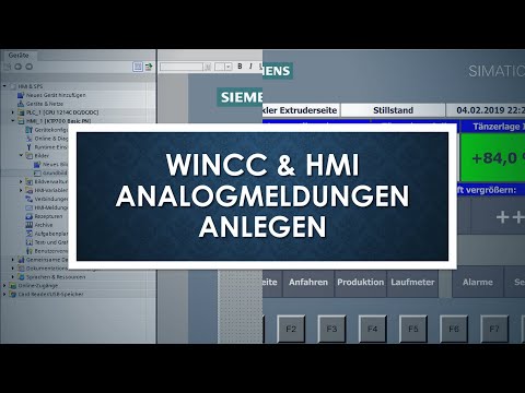 WinCC & HMI - Analogmeldungen anlegen