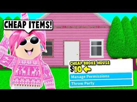 I Only Used Cheap Items To Build My New House On Bloxburg - spying on roblox oders