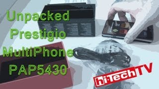 Prestigio MultiPhone 5430 (Первая распаковка, Unpacked)