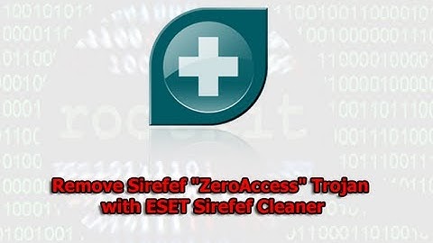 Remove Sirefef "ZeroAccess" Trojan with ESET Cleaner