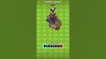 Monolith Vs Max Level King | New Defense Town Hall 15 #clashofclans #shorts