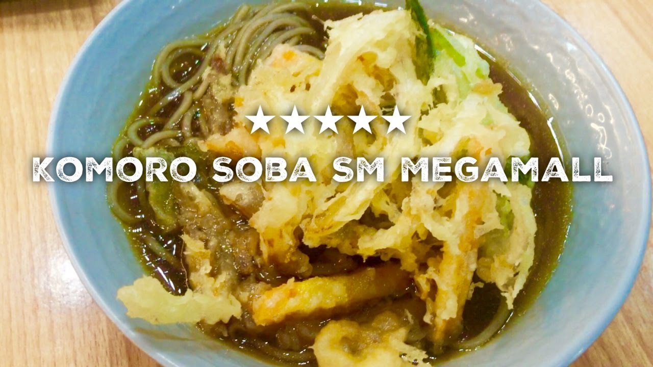 beautycon Komoro Soba Best Kakiage Soba SM Megamall Mandaluyong Manila by HourPhilippines.com