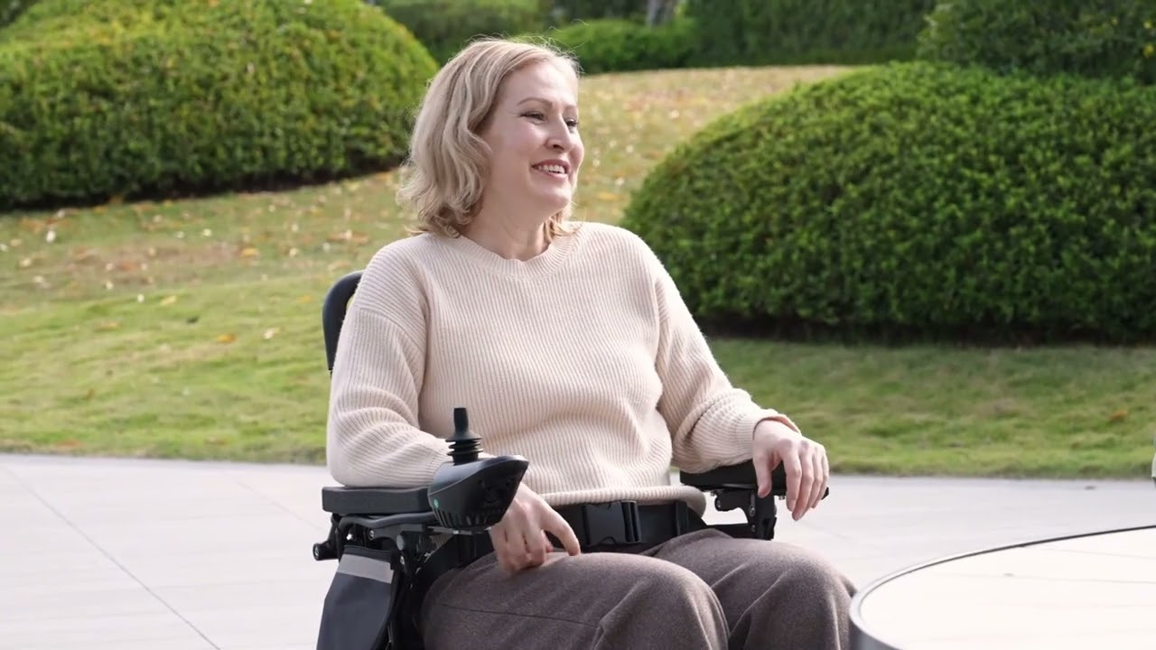 Infinity Comfort Electric Wheelchair – Grey