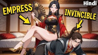 [Part 1-2] Empress Wanted a Weak Fake Husband But He's Actually Invincible! - Manhwa Recap Hindi