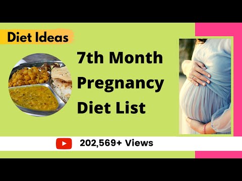 7th Month Of Pregnancy Diet Chart