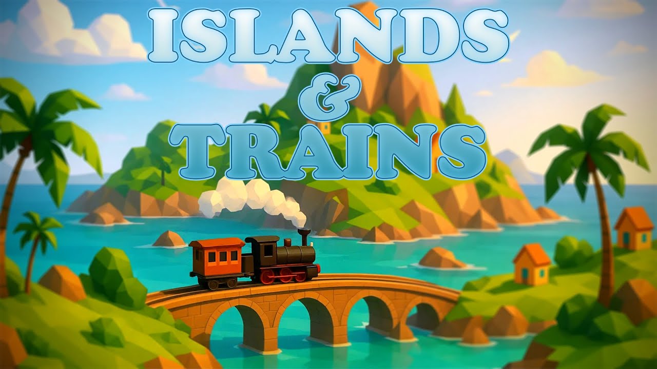 🔴[LIVE] Island & Trains - Relaxing