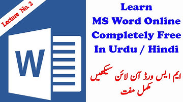 MS Word Lecture 2 - Quick Access Toolbar