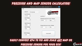 FREE Map Sensor conversion calculator! Make sensor conversion easy! screenshot 5