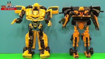 Transformers 4 Deluxe High Octane Bumblebee,toy review by ToyHound