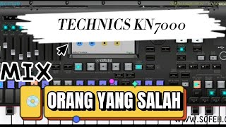 ORANG YANG SALAH - LUVIA || REMIX KN7000 (karaoke) || ORG 2025