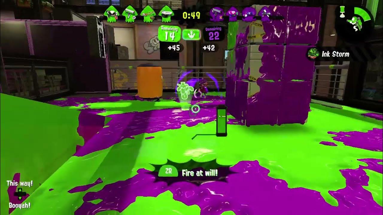 how to get a splat with the inkjet every time splatoon 2 YouTube