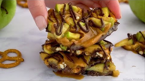 Caramel Apple Bark | Kitchen Fun With My 3 Sons