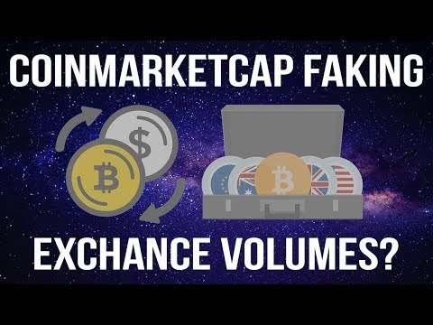 Is Coinmarketcap Faking Crypto Exchange Volumes?