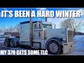 My 2006 379 Peterbilt Finally Gets In For Some Much Needed TLC! New Lights, Tires And More  (Part 1)