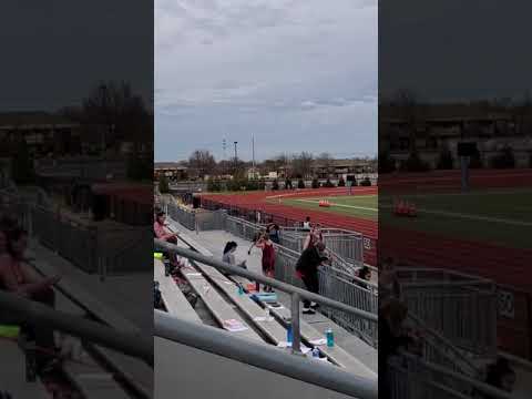 Tatiyana's first track meet with Chapman Middle School