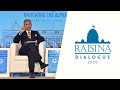 EAM Dr. S.Jaishankar in conversation at the Raisina Dialogue 2020