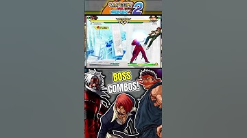 [Capcom vs SNK 2] Boss Combos!