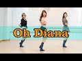 올드팝송 라인댄스 | Oh Diana Line Dance | 32c 2w Improver | 윤 은희 Eun Hee Yoon (KOR)