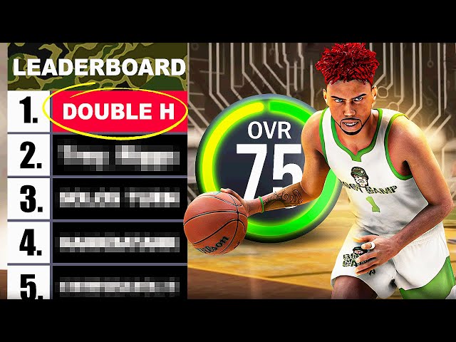 I became the #1 75 Overall Player in the WORLD! Unlocking Unlimited Playmaking Boosts in NBA2K24! class=