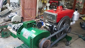 Máy phát điện 15 Kw 3 pha chạy dầu có đề Đt 0792730188