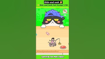 🐱 Hide and Seek: Cat Escape! #101 - Can You Beat This Impossible Level? 😱 #catescape #shorts
