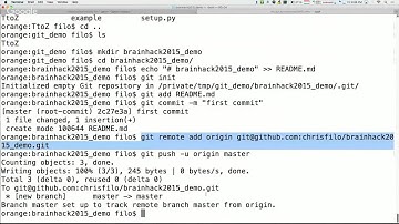 Brainhacking 101 - Introduction to git and GitHub