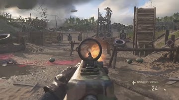 Secret firing range sequences in #WWII [Cod WWII]