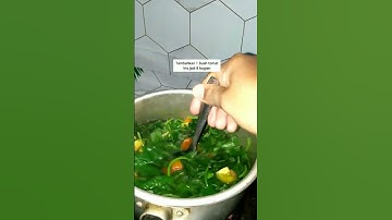 Thumbnail of Resep sayur bening super segar | resep sayur daun ubi jalar | ide menu makan siang #shorts
