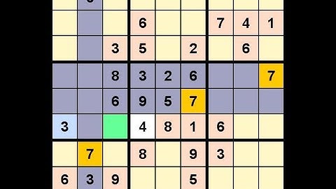 How to Solve Washington Times Sudoku Difficult Apr 14, 2020 - v1