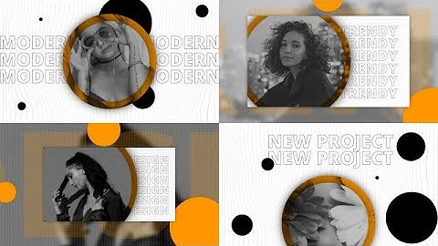 Fresh Modern Slideshow Premiere Pro Templates