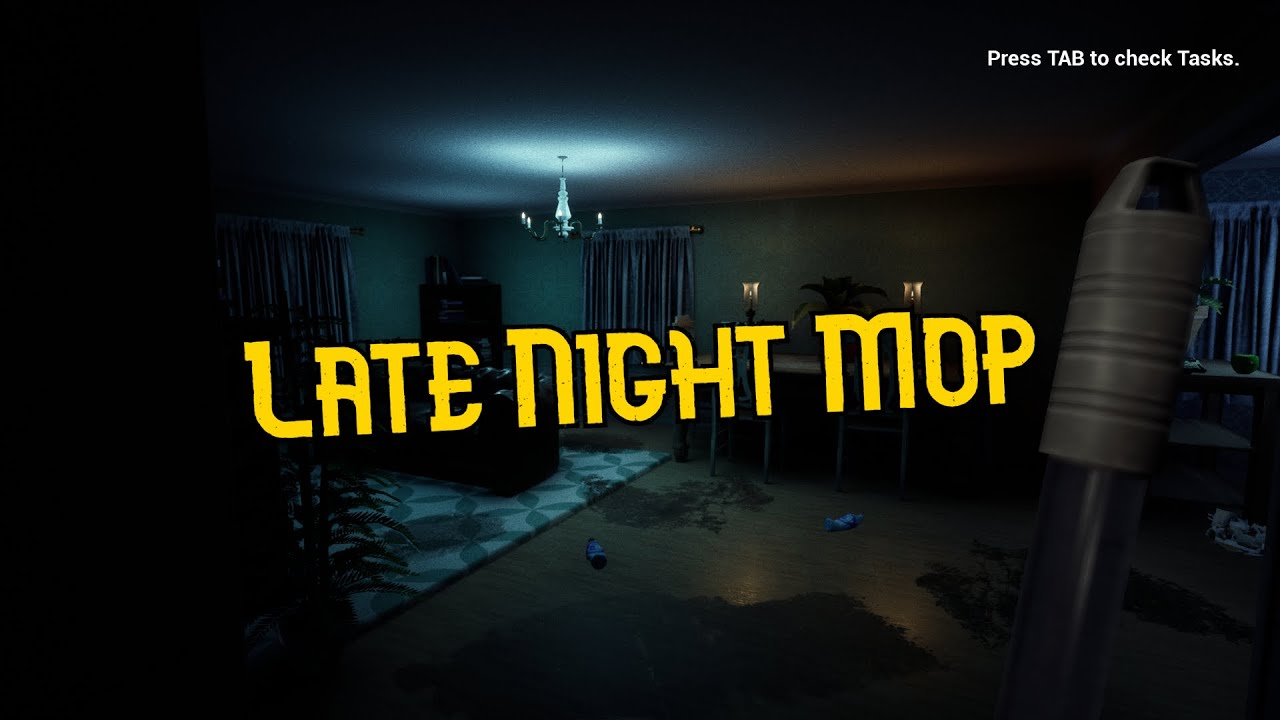 [Random Games Late Night Mop] Late Night Cleaning YouTube