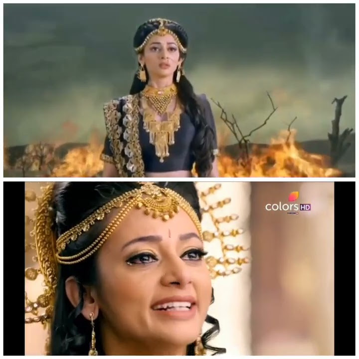 kajol srivastava as Yamuna / ymni in Shani and Radha Krishna