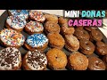 Receta Para Hacer Mini Donas Caseras 🍩 | Glaseadas - Azúcar - Nutella | Masa para Donas 🍩