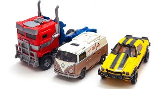 Transformers TF7 ROTB Optimus Prime Bumblebee Wheeljack Vehicles Robot Toys