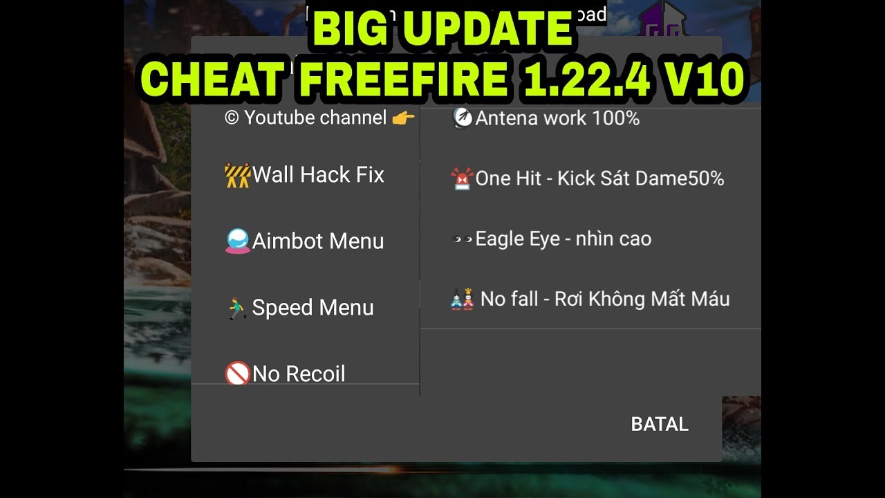 Hack Free Fire Apk 1.22.4 Youtube