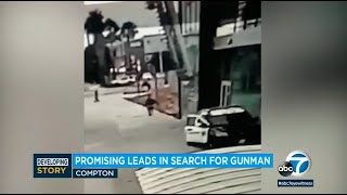 Los angeles county sheriff alex villanueva says investigators have
"promising leads'' in the search for gunman who shot two sheriff's ...