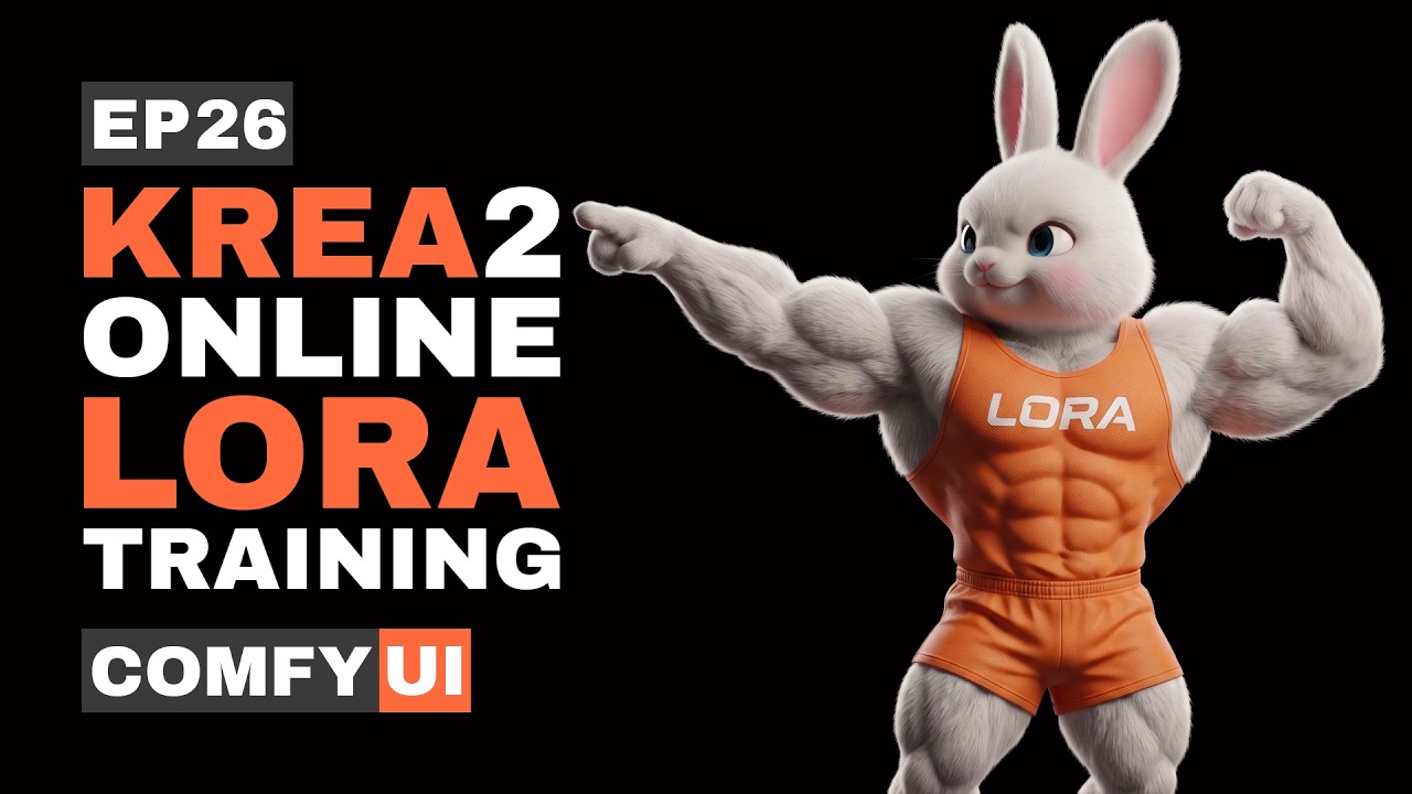 Train Krea 2 LoRA Online, Use It Locally in ComfyUI (Ep26)