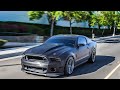 BRUSHED BLACK METALLIC WRAPPED Shelby GT500 Mustang + CUSTOMER REACTION!