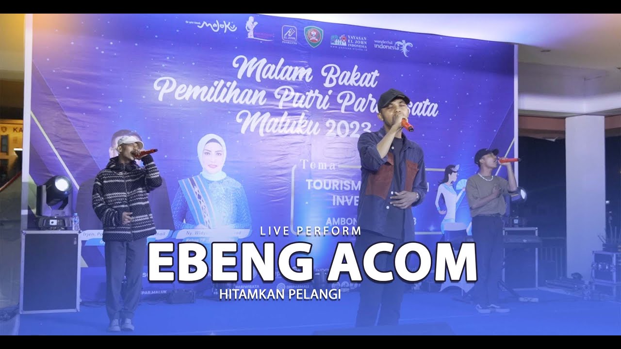 Ebeng Acom - Hitamkan Pelangi | Live Performan Lapangan Merdeka - YouTube