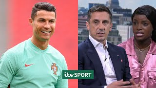 He wants to become the greatest! Gary Neville and Eni Aluko on Cristiano Ronaldo | ITV Sport