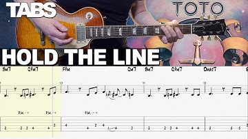 Toto - Hold The Line | Guitar cover WITH TABS |