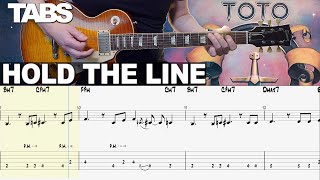 Toto - Hold The Line | Guitar cover WITH TABS | screenshot 5