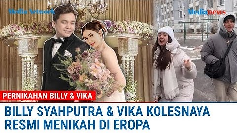 SAH - Pernikahan Billy Syahputra dan Vika Kolesnaya Digelar di Eropa Super Mewah