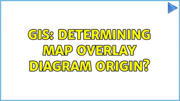 GIS: Determining map overlay diagram origin?