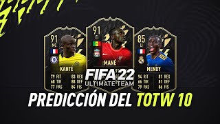 FIFA 22 | PREDICCION DEL TOTW 10 (EQUIPO DE LA SEMANA)