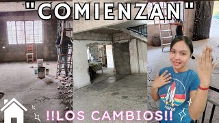 GRANDES CAMBIOS!! ESTAN POR LLEGAR✨🏠comienzan a trabajar en la casa ✅#home #life #motivation #vlog